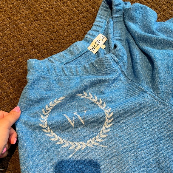 Blue wildfox Large sweatpants - Picture 2 of 2